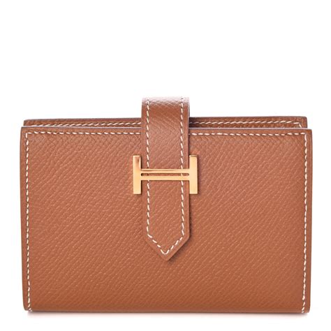 Hermes bearn wallet small